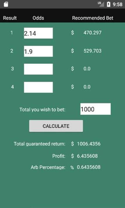 Arb calculator .